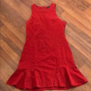 Red Sleeveless Dress - Size 10